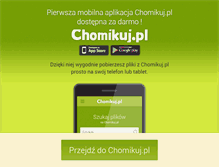 Tablet Screenshot of chomikuj.pl